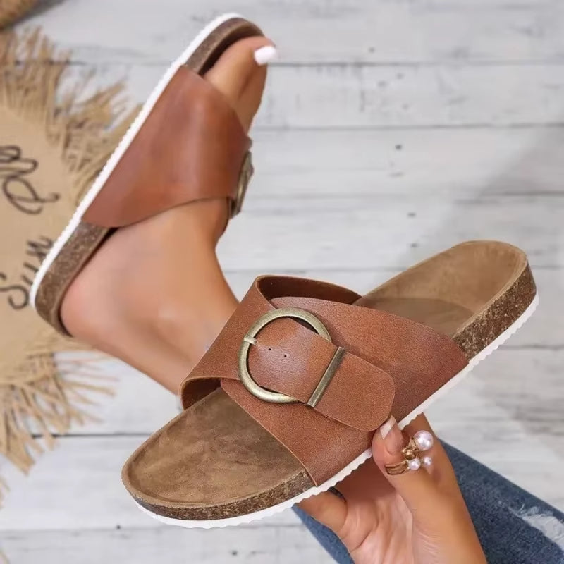 Bellevue | Buckle Mule Slide