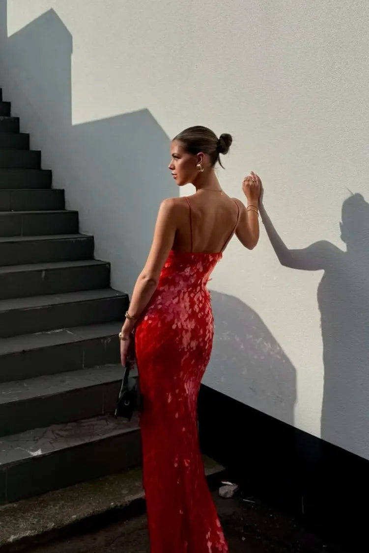 Kalea - Šaty bez rukávů s třpytivými sequinky