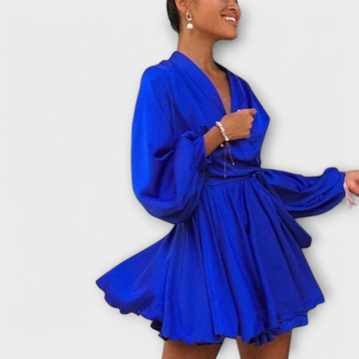 Sascha - Elegantní Saténové Šaty