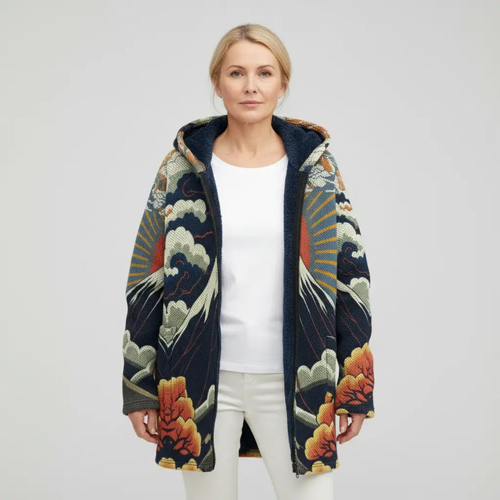 Kalina | Luxusní kardigan inspirovaný uměním