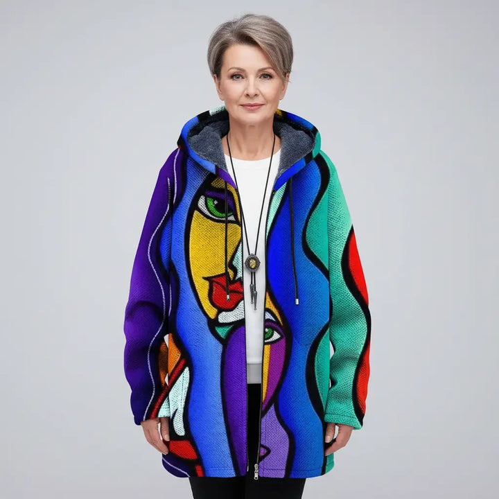 Allira | Luxusní, uměním inspirovaný kardigan