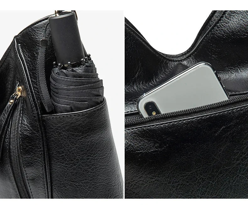 Lina - Luxusní kožená kabelka