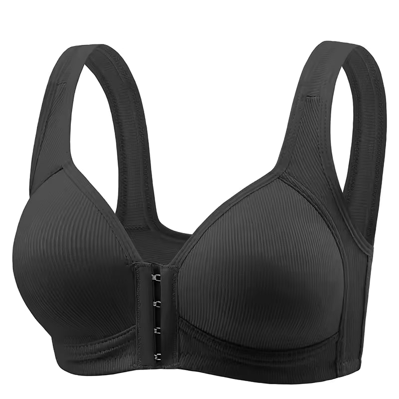 Koralinda | Dámská podprsenka bez drátků s předním zapínáním