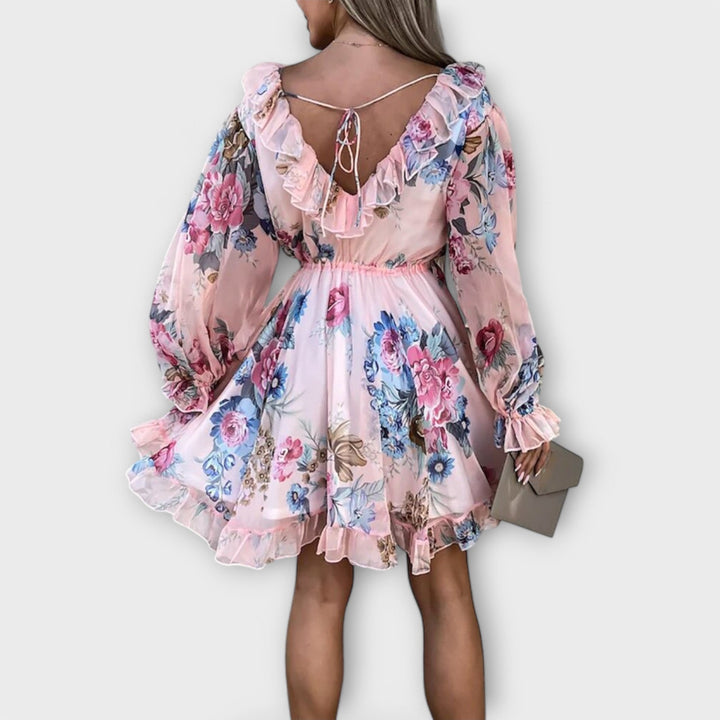 Mubil Šaty s Květinovým Vzorem