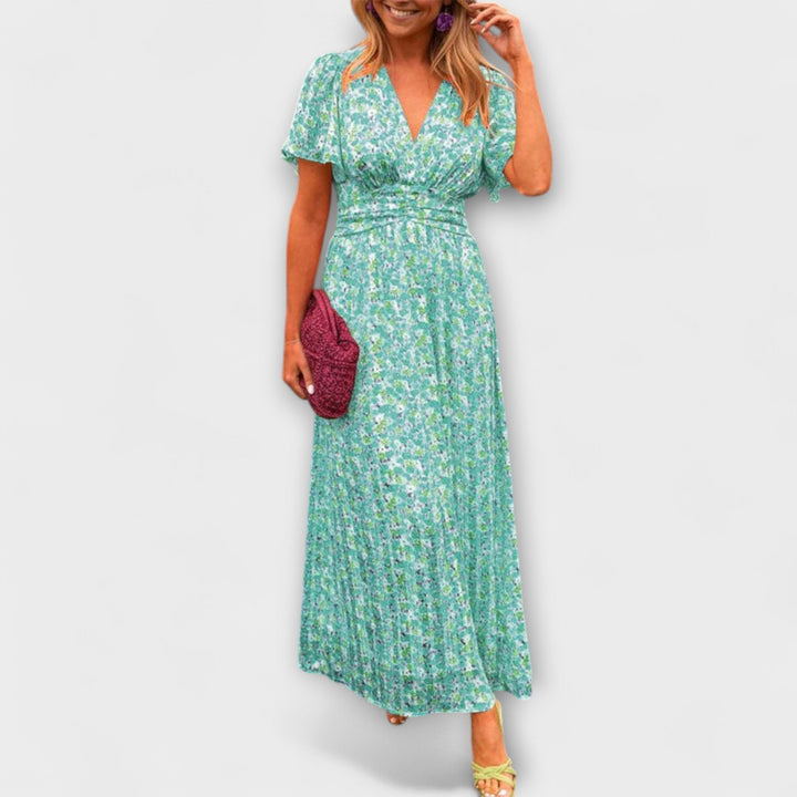 Elsie - Klasická V-krční šaty